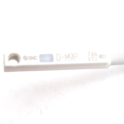 SMC D-M9PZ Solid State Sensor, In-Line, 5/12/24VDC, PNP 3-Wire, N.O. Contact, 5m