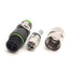 Used Lot of 3 L-Com M12FT4AM Field Wireable Connector, M12 4-Pin Male, 32V 4A, A-Code