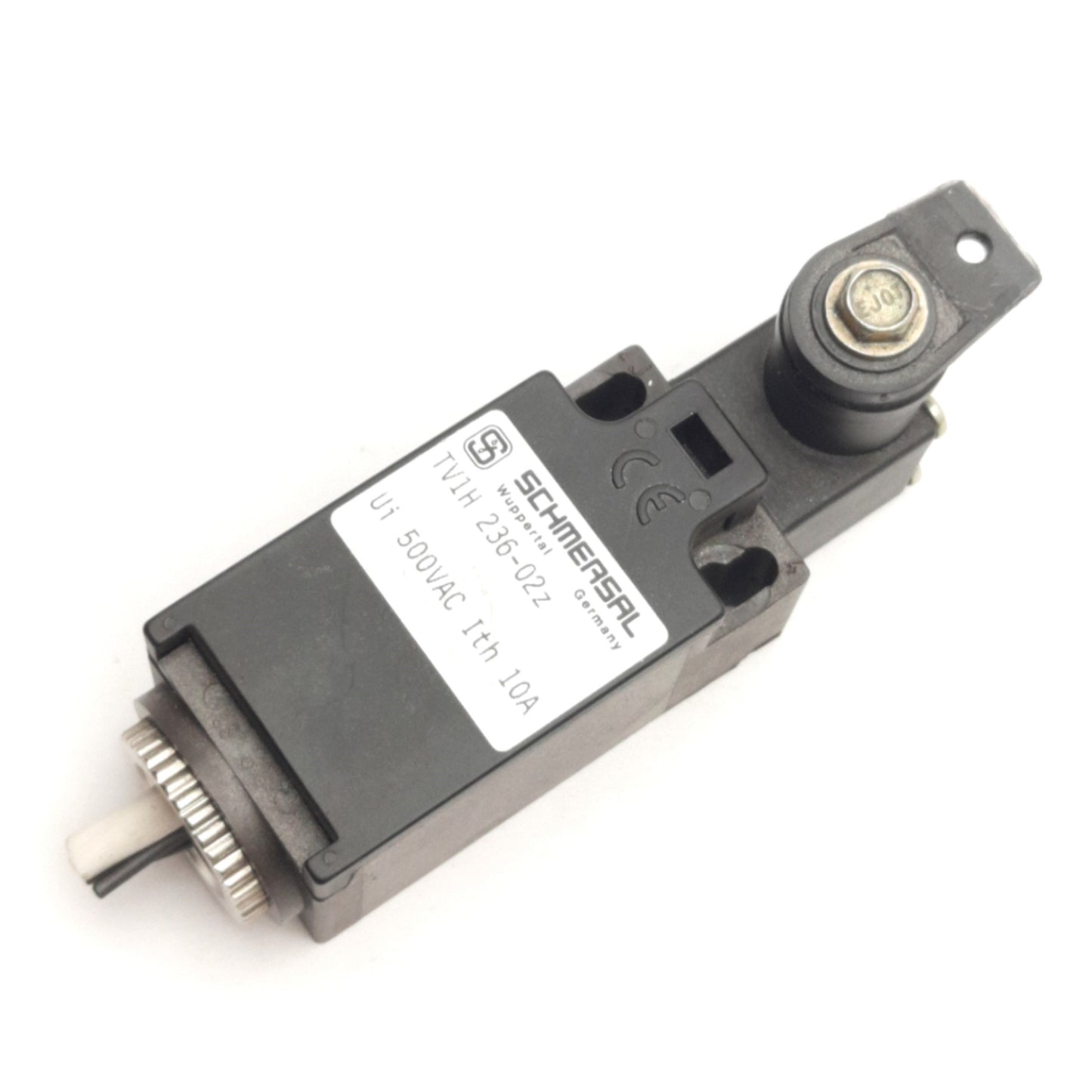 Used Schmersal TV1H 236-02Z Roller Lever Switch 30°, 2-NC Opener, 500VAC 10A *Lever*