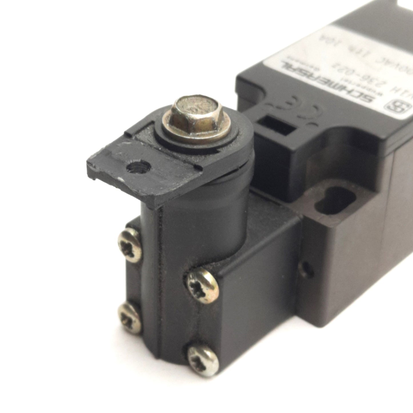 Used Schmersal TV1H 236-02Z Roller Lever Switch 30°, 2-NC Opener, 500VAC 10A *Lever*