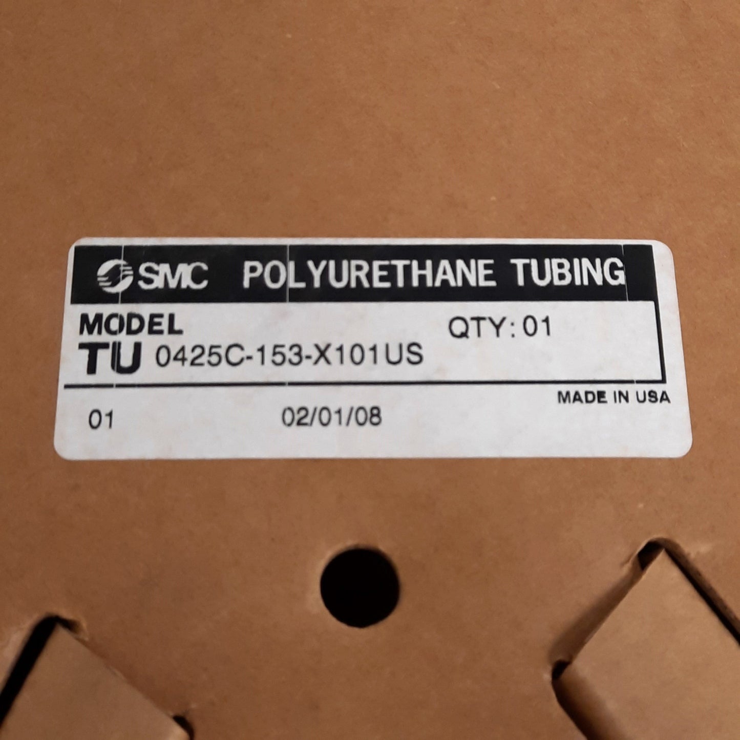 New SMC TU0425C-153-X101US Polyurethane Tubing, 4mm OD, 2.5mm ID, 0.8MPa, 153m