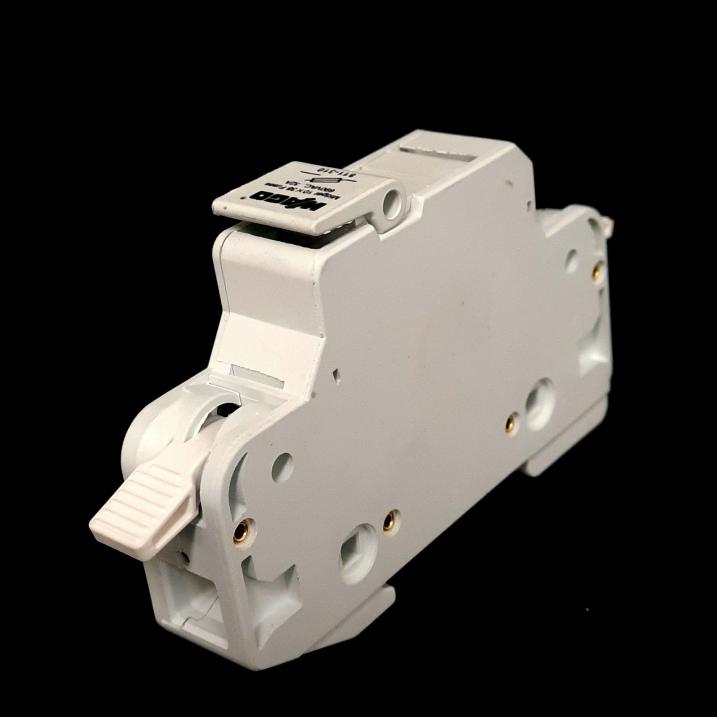 New Lot of 7 WAGO 811-310 2-Conductor Fuse Holder, Single Level, 690V 32A, DIN Rail