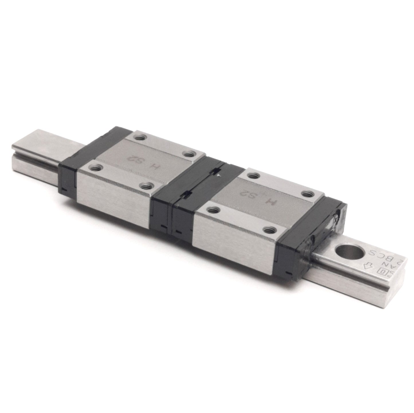 Used Lot of 2 IKO LWL12BCS Linear High Carbon Slide w/ 105mm Rail, 4290N Max Load