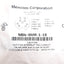 New Mencom MIN-9MR-1-18 Receptacle, 1-1/8in 9-Pin Male to Flying Leads, 300V 4A,1ft