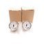 New Lot of 2 SMC K27-MP0.7-N01MS Pressure Gauge, 0-0.7MPa, 1/8in BSPT, M5x0.8