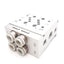 New SMC VV5QZ35-02C10C Base Mounted Manifold, 2 Stations, ø10mm One-Touch Ports