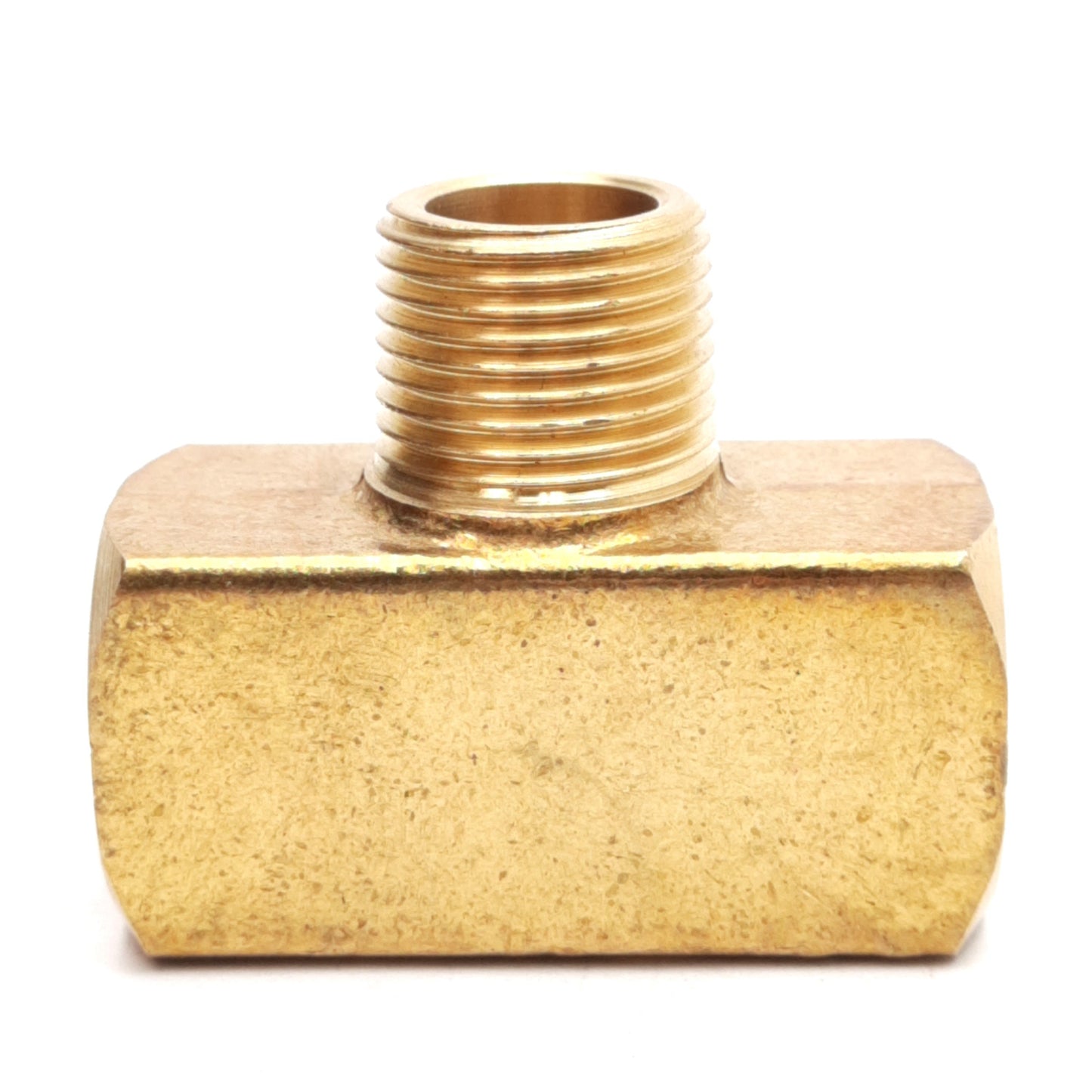 New – Open box Lot of 4 Nycoil 10697 Brass Branch Tee, 3/8in NPT Female to 3/8in NPT Male