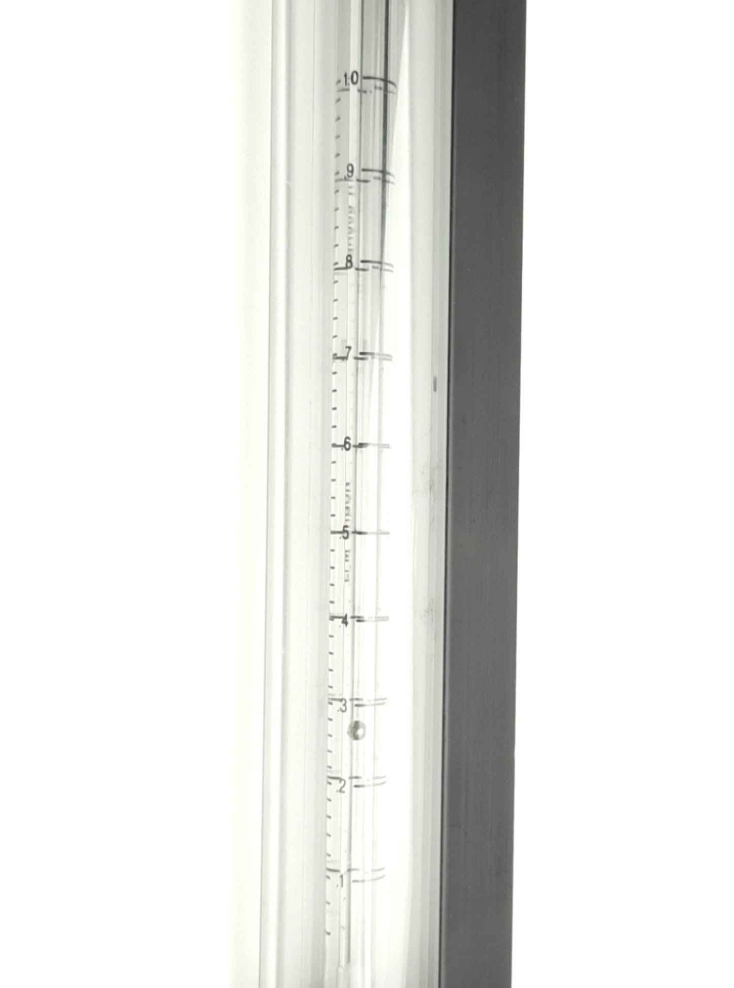 Used Brooks Instruments 1255A Flow Meter 1-10LPM Argon 155mm Scale, 1/8" NPT, 200psig