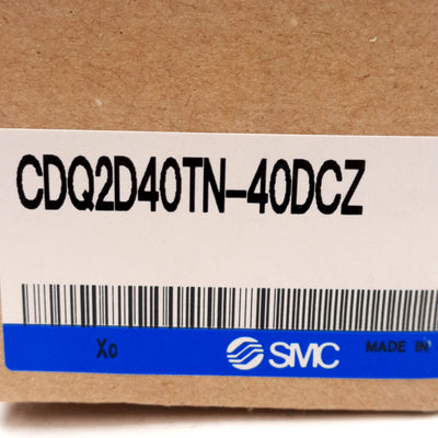 New SMC CDQ2D40TN-40DCZ Compact Cylinder, ø40mm Bore, 40mm Stroke, 1/8in NPT
