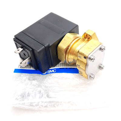 New SMC VX3115A-00-3DOR1 Solenoid Valve ø1.5mm Orifice, Oil, 110VAC, DIN Terminal