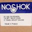 New NOSHOK 20-120-100-PSI/KPA Pressure Gauge, 0-100PSI, 1/4in NPT Male, ø2in