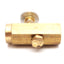 New Deltrol F10BK Flow Control Valve, 1/8in NPTF, Brass, 2000psi, 1.5gpm, 0.23 Cv