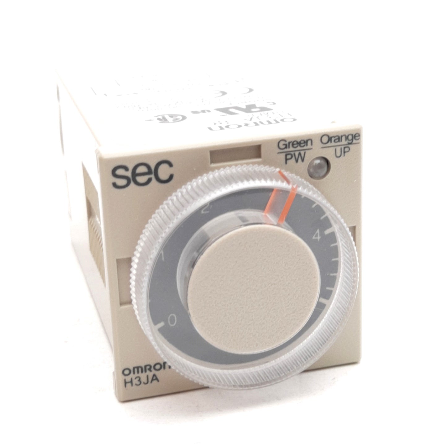 Used Omron H3JA-8C Solid State Timer, 5s Time, 100-120VAC Supply, 250VAC 5A Contact