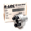 New B-LOC T8012 Locking Device, 12mm ID, 18mm OD, 58Nm Torque, M4x10 Screws, Steel