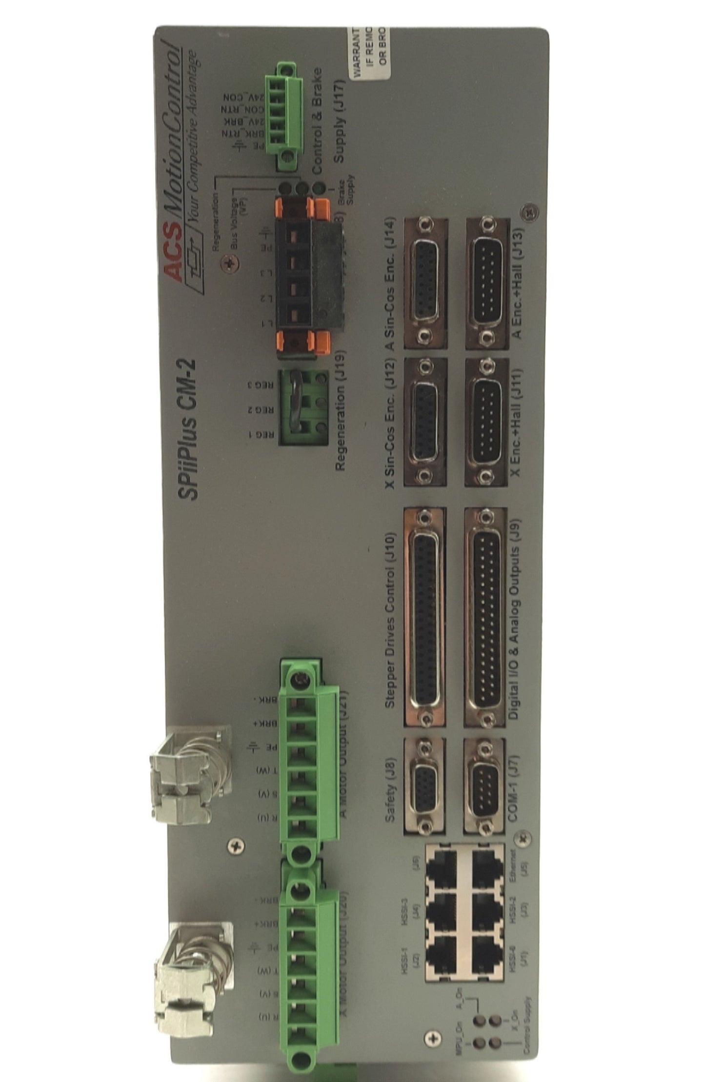 Used ACS Motion Control SPiiPlus CM-2-A-E-M0 Motor Drive/Controller, 2-Axis XA, 5/10A