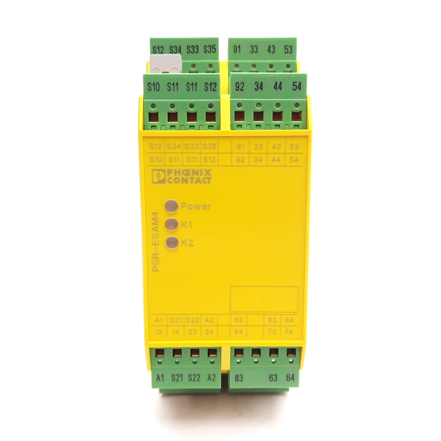 New Phoenix Contact PSR-SPP-24UC/ESAM4/8X1/1X2 Safety Relay, 8NO +1NC, 24V 6A