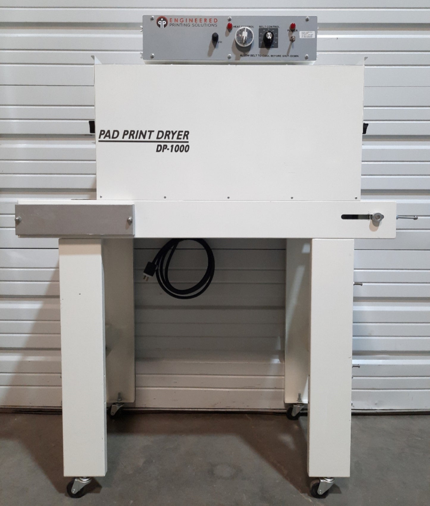 Used Engineered Printing Solutions DP1000 Pad Print Infrared Dryer 300℉ 13 x 28" 110V