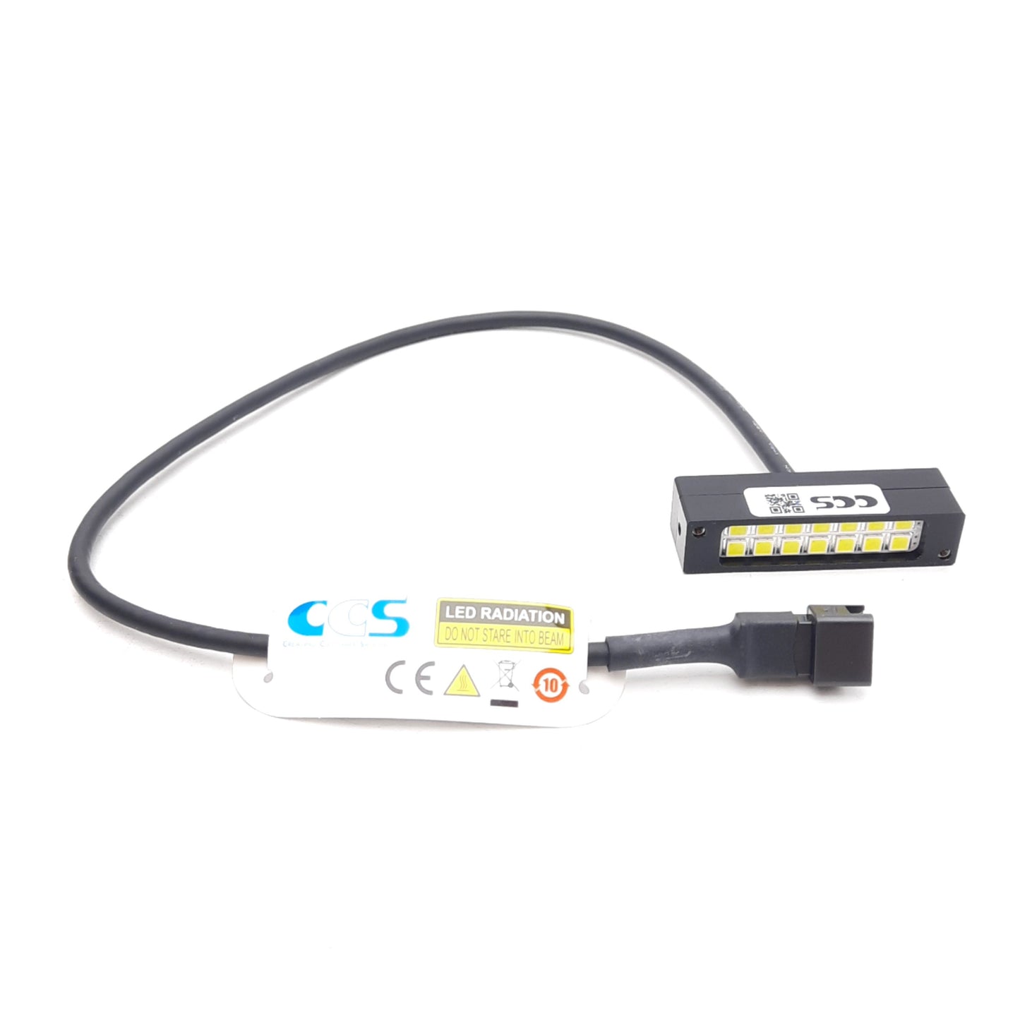 New CCS LDL2-33X8SW2 Machine Vision LED White 7800K, 24VDC 2.1W, SMR-03V-B Connector