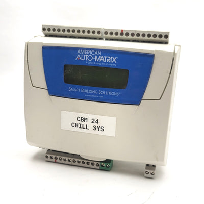 Used American Auto Matrix CBM24K Programmable Controller 8 Inputs, 8 UniPuts, 24VAC
