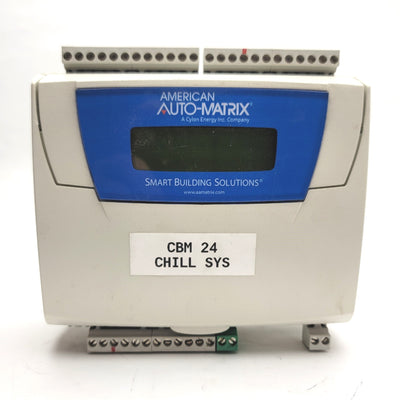 Used American Auto Matrix CBM24K Programmable Controller 8 Inputs, 8 UniPuts, 24VAC