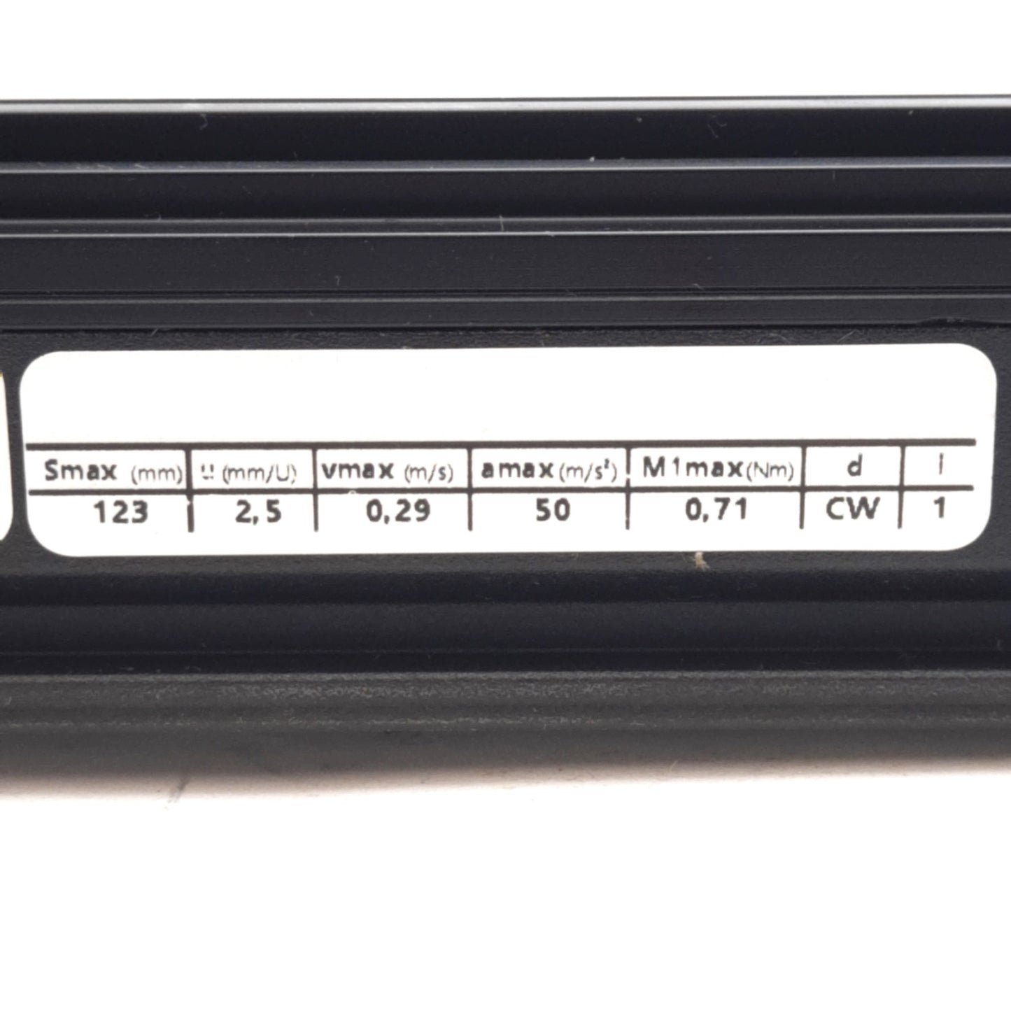 New Bosch Rexroth R030513770 PSK 50 Precision Ballscrew Linear Actuator 130mm Travel