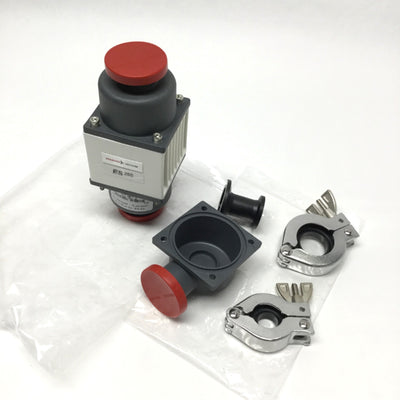 New – Open box Pfeiffer Adixen ES 25 S ACP Vacuum Pump External Exhaust Silencer DN25 ISO-KF