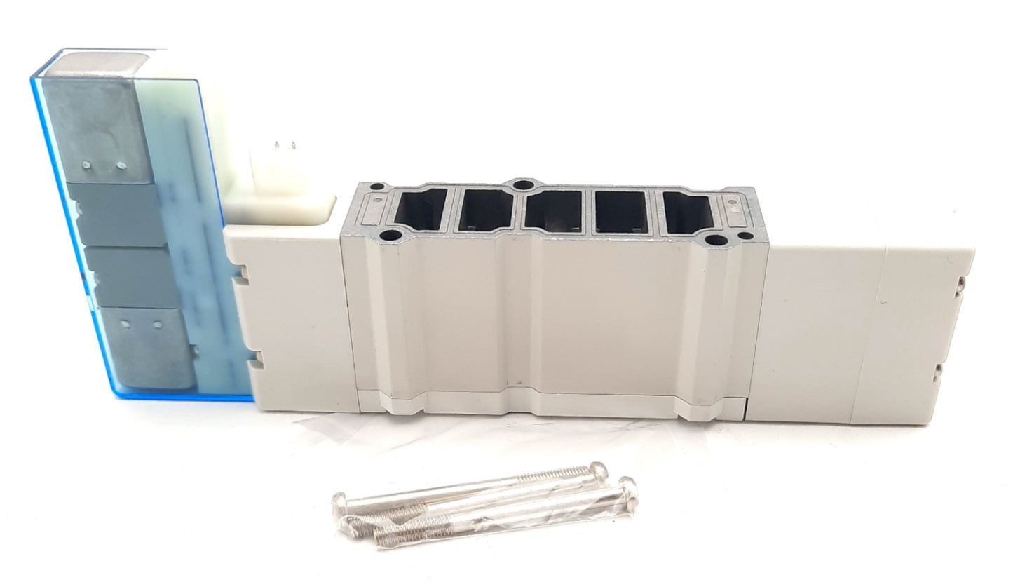 New SMC SY7500-5U1-NA Solenoid Valve 5 Port 3 Position 24VDC 0.7MPa