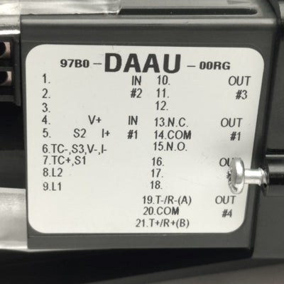 Watlow 97B0-DAAU-00RG Limit Controller 24V Supply, Relay Output RS485, RTD & T/C