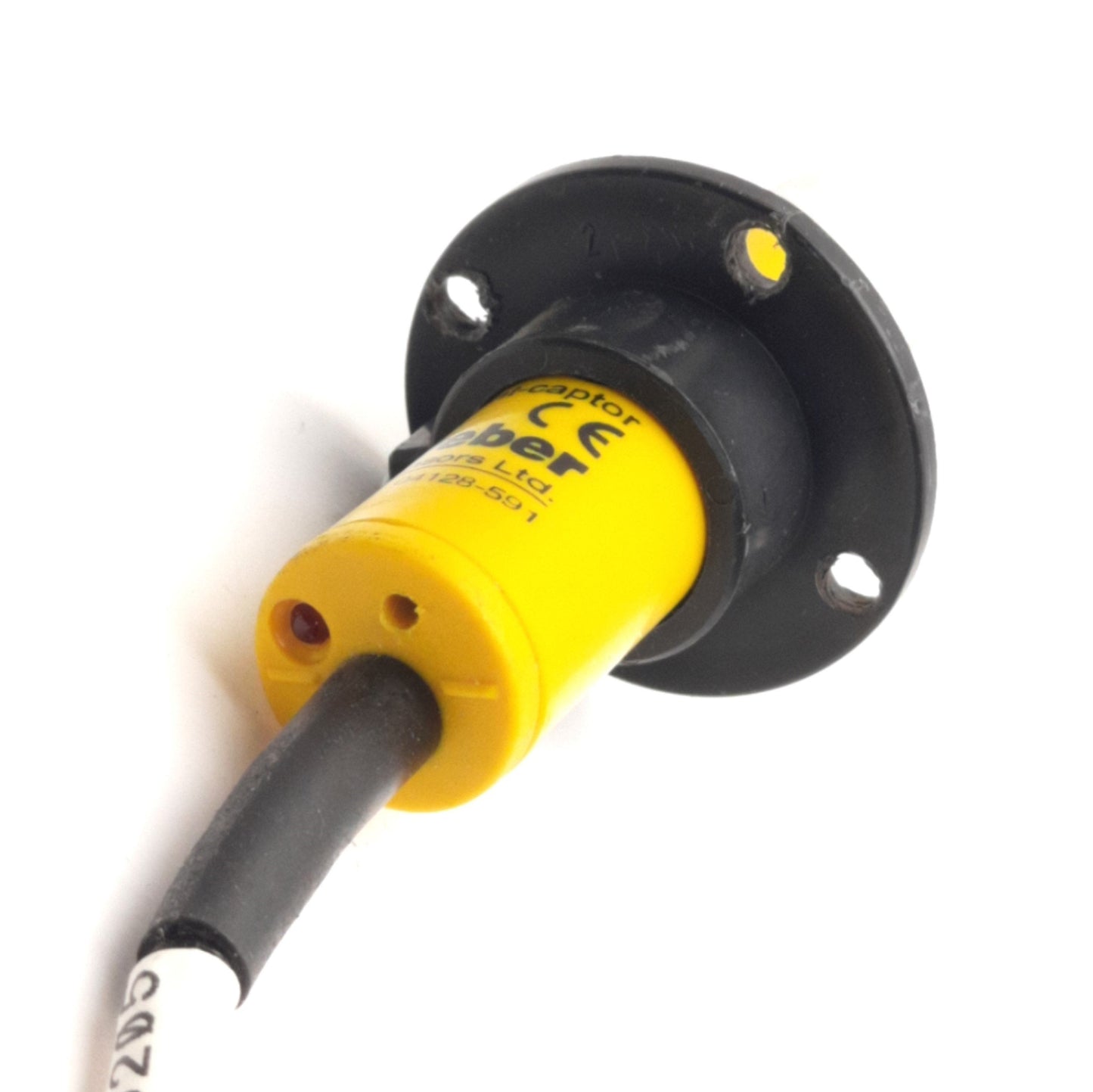 Used Weber 3202.02 Vent Captor Flow Sensor 0.5-20m/s, NC PNP, 24V DC, 1 Bar Max