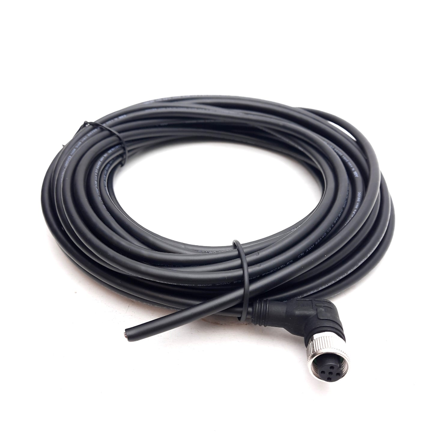 New ABB 2TLA020056R1100 M12-C101V Sensor Cable, M12 5-Pin Female Right-Angle, 10m