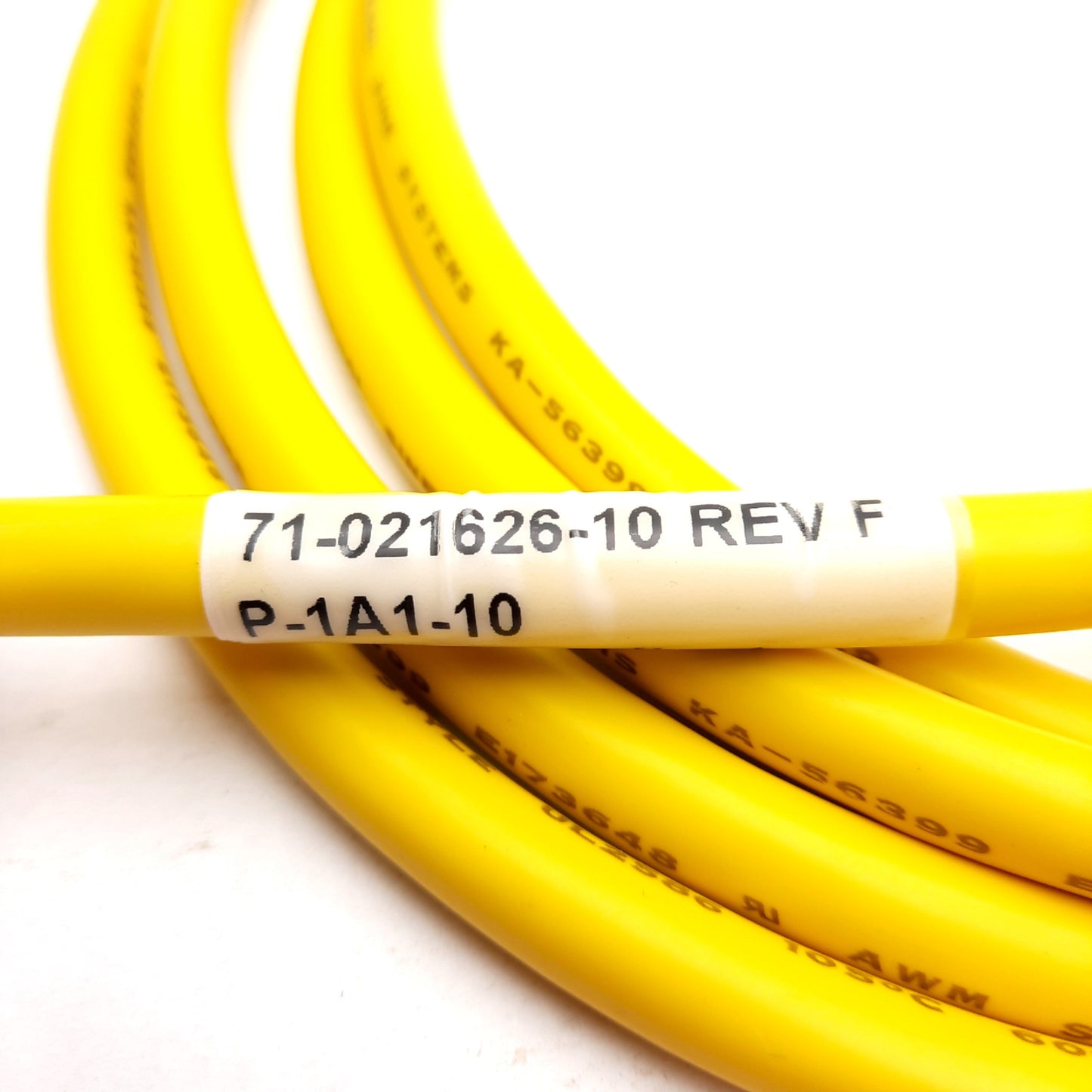 New Parker 71-021626-10 Rev F Servo Power Cable, 6-Pin Round to Flying Leads, 10ft