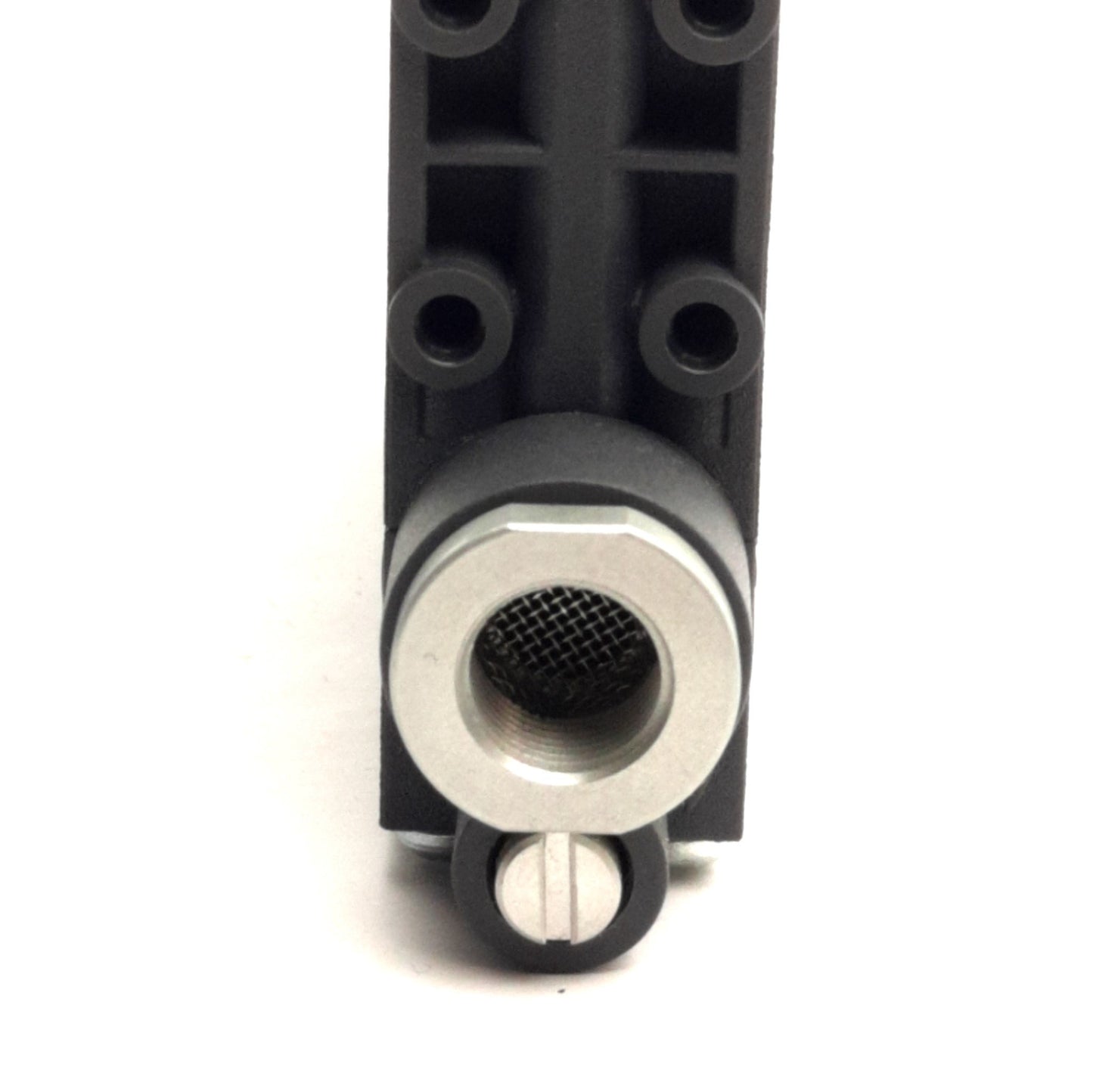 Used Schmalz 10.02.02.04675 SCPSt 15G02NO Vacuum Ejector Disc, 3-6Bar, G1/8