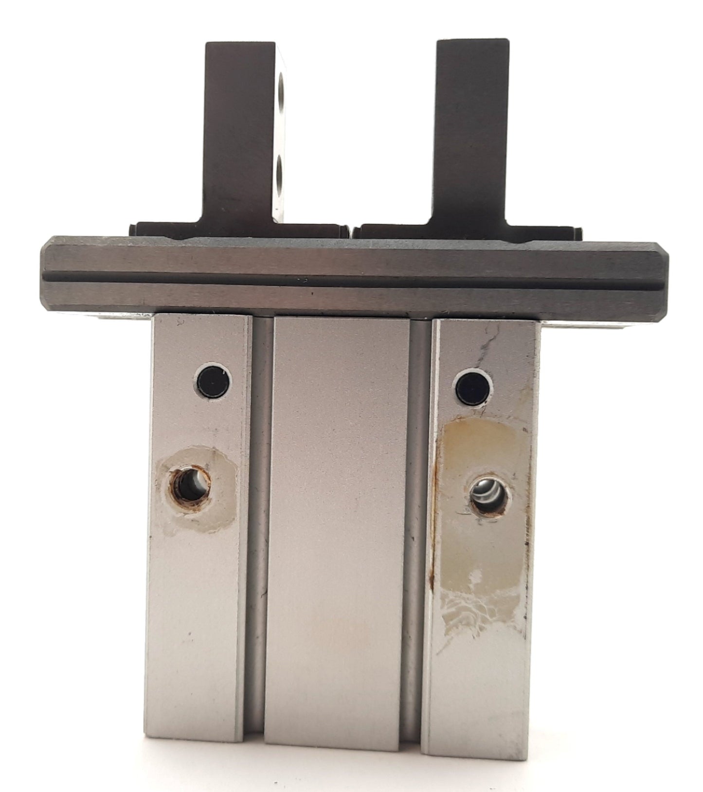 Used SMC MHZ2-32D Parallel Style Air Gripper Double Action 32mm Bore 193N, 26mm, 48mm