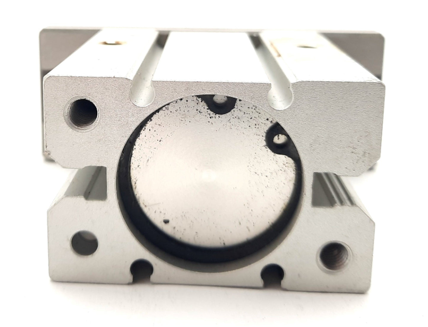 Used SMC MHZ2-32D Parallel Style Air Gripper Double Action 32mm Bore 193N, 26mm, 48mm