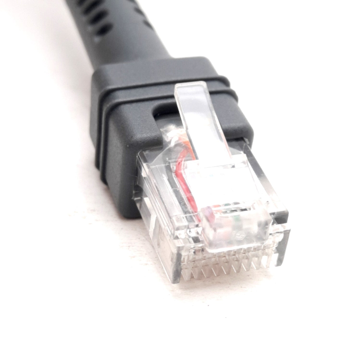 New Zebra CBA-R37-C09ZBR Barcode Scanner Cable, DB-9 RS-232 Female to RJ45, 9ft