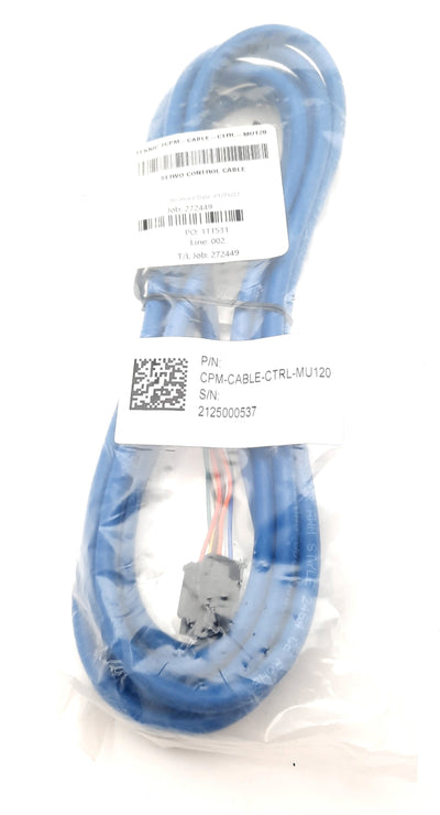 New Teknic CPM-CABLE-CTRL-MU120 Servo Cable Assembly 8 Pin Molex Min-Fit Connector