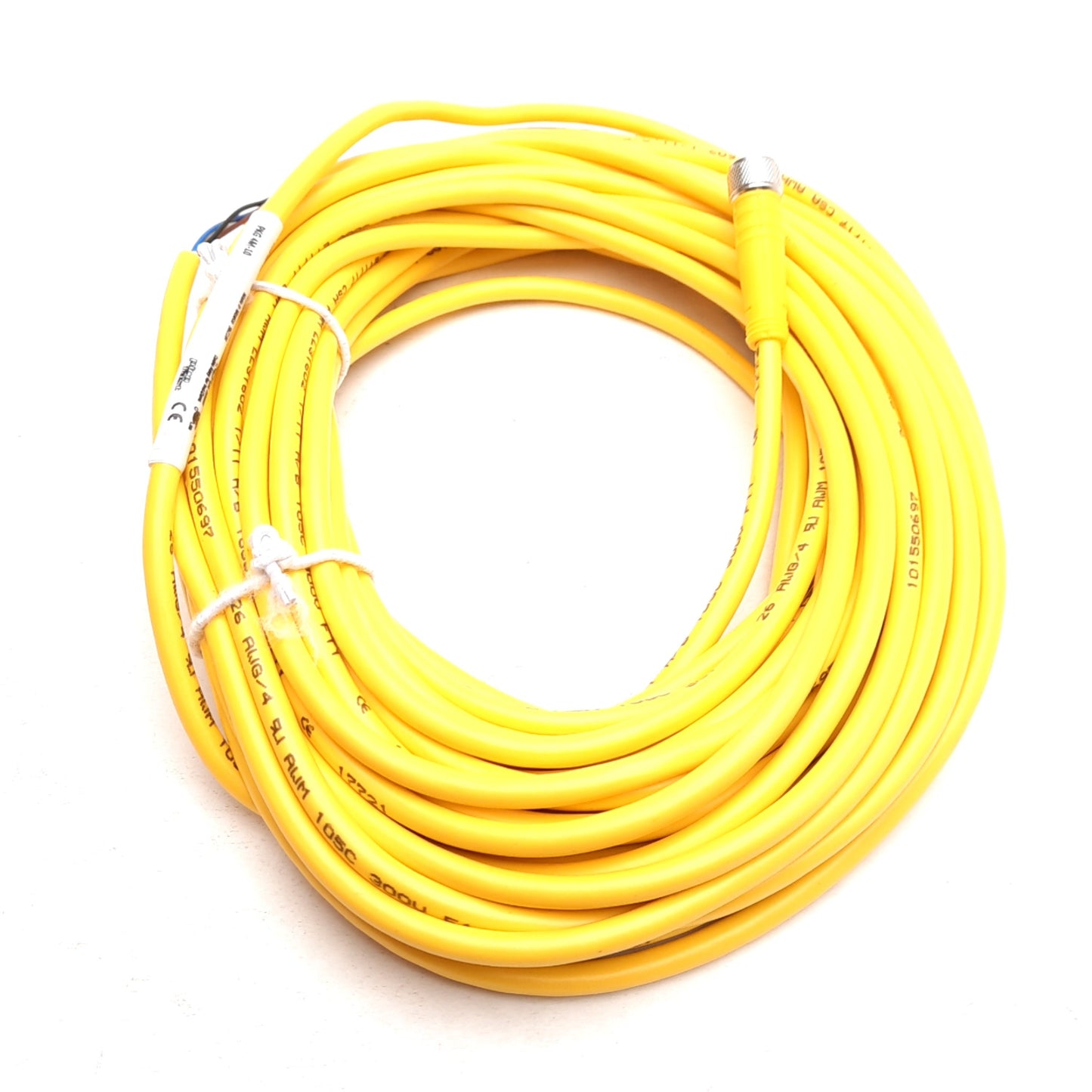 New Turck PKG 4M-10 Picofast Cordset, M8 4-Pin Female Straight to Flying Leads, 10m