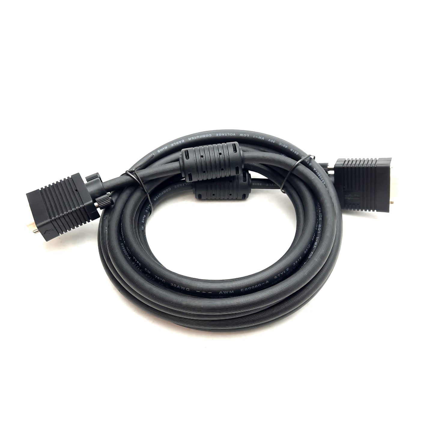 New Lot of 9 Tripp Lite P502-015 SVGA Monitor Gold Cable w/ RGB Coax, HD15 Male