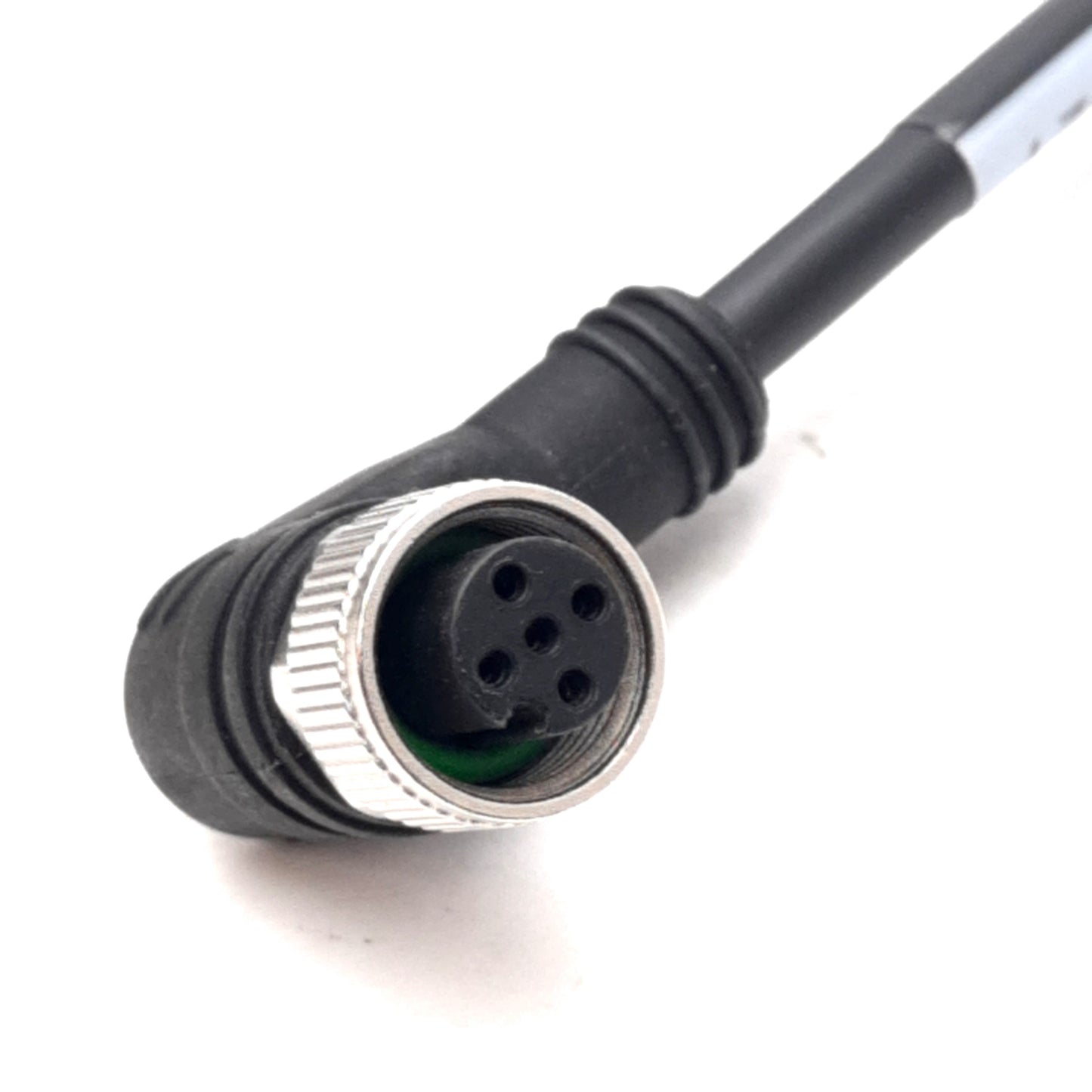 New – Open box ABB 2TLA020056R1500 M12-C101V2 Sensor Cable, M12 5-Pin Female Right Angle, 10m