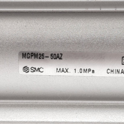 New SMC MGPM25-50AZ Guided Cylinder ø25mm Bore, 50mm Stroke, Rc1/8, 1.0MPa