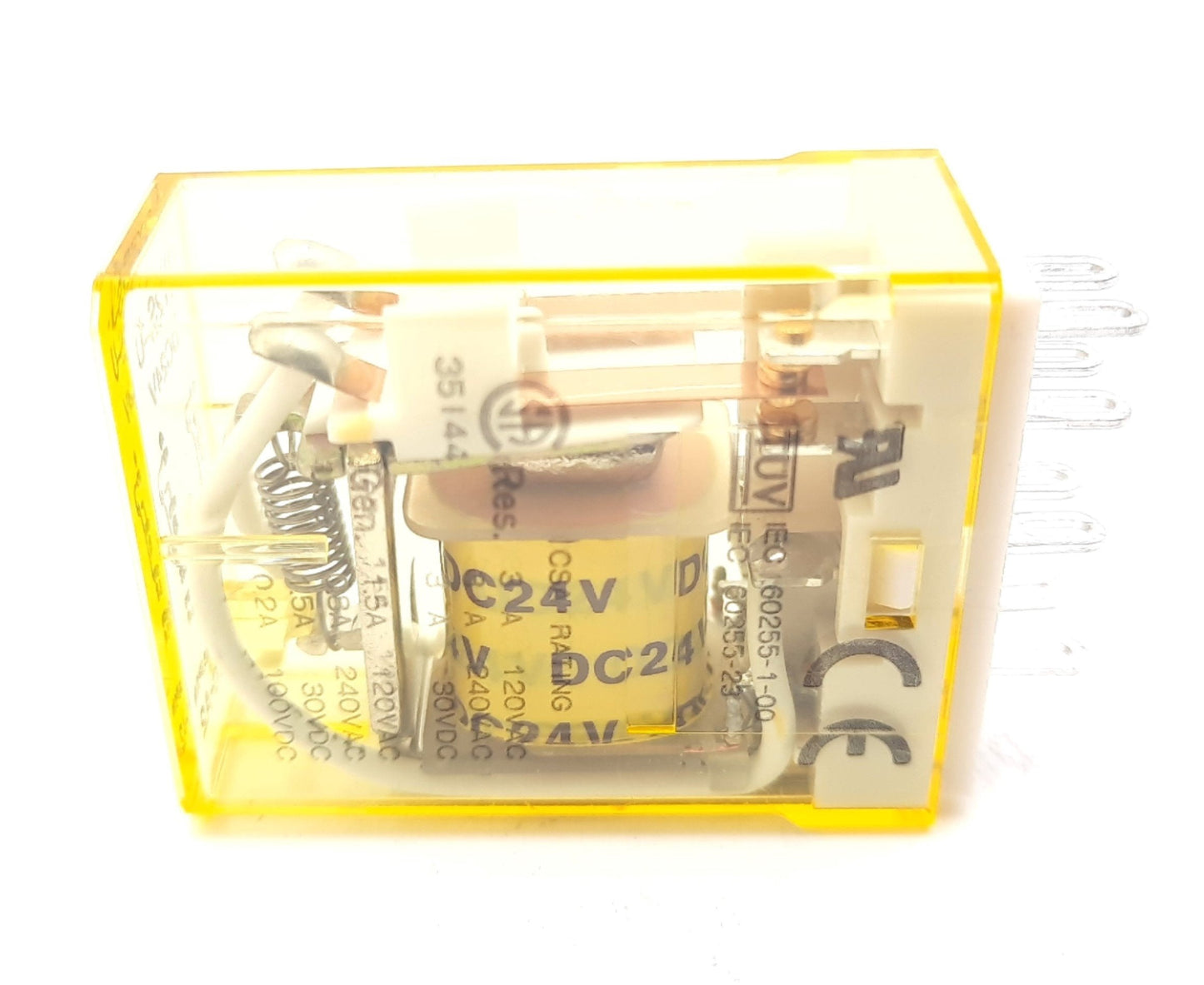 New – Open box Lot of 9 Idec RY2S-U Ice-Cube Control Relays, 2-Pole, 24VDC Coil, 240VAC 3A DPDT