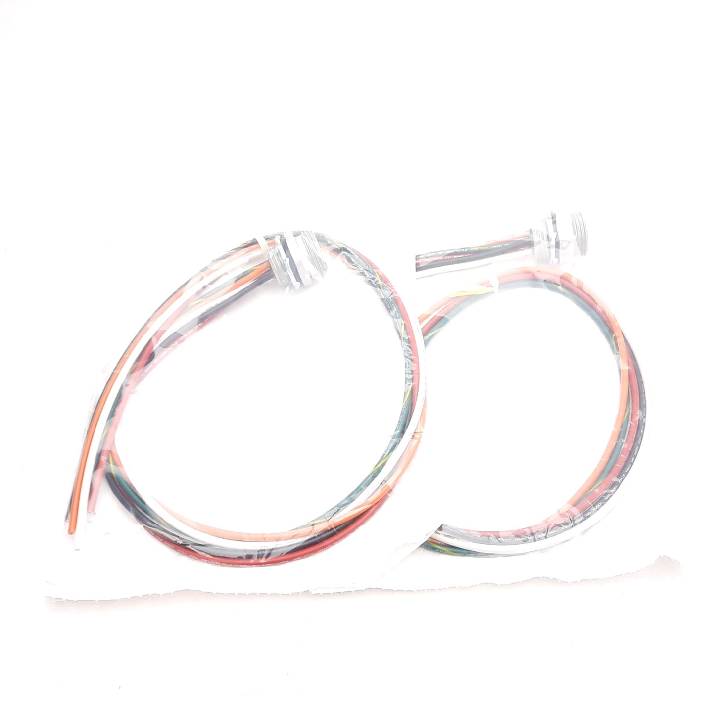 New Lot of 2 Murrelektronik MUR-5MR-2 Male Receptacle to Flying Leads, 5-Pin 600V 8A