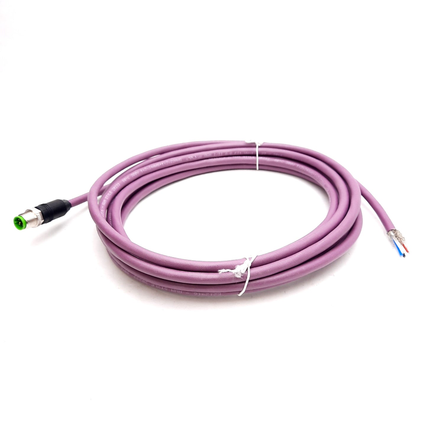 New Murrelektronik 7000-13105-8030500 DeviceNet Cable M12 5-Pin Male 0° to Cut Cable