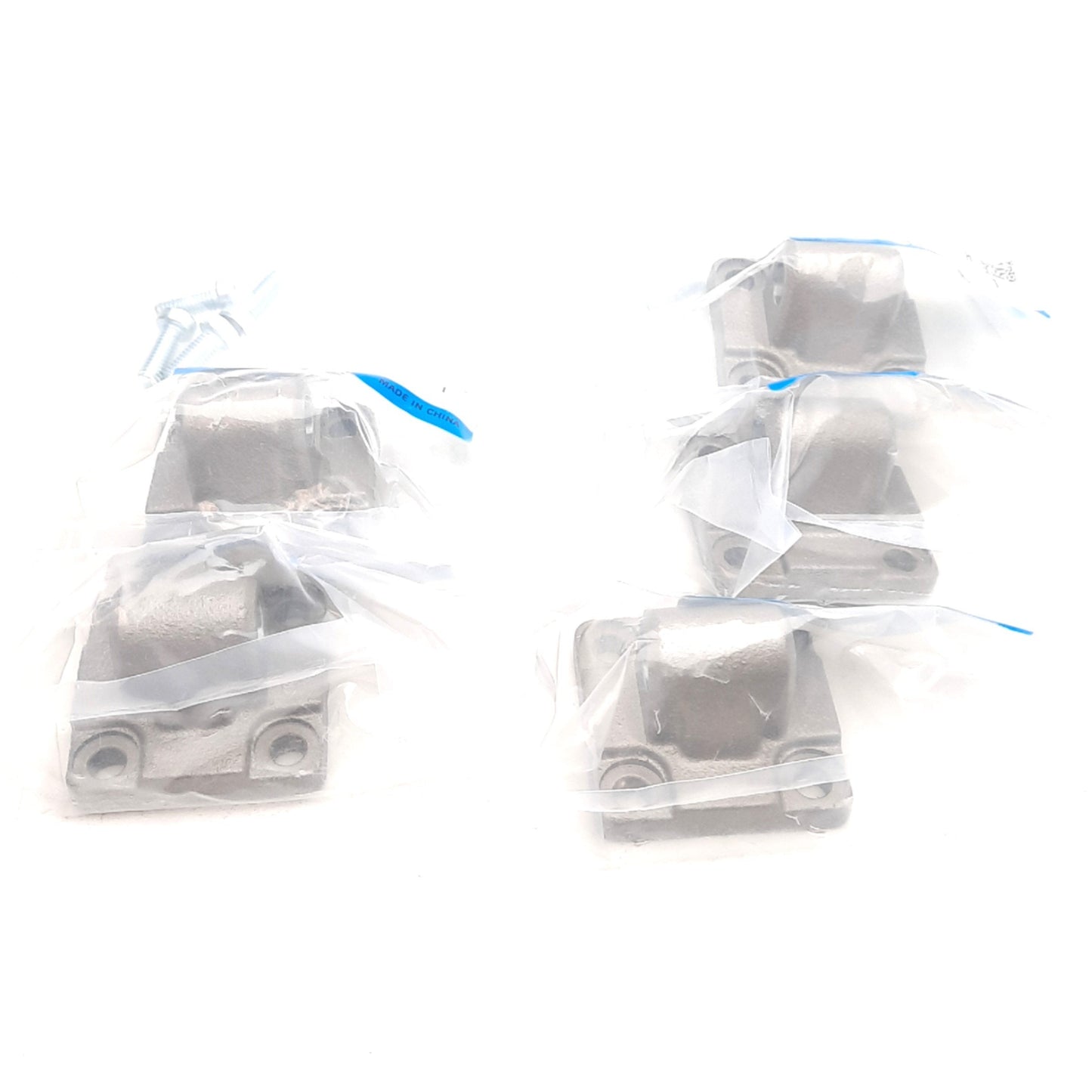 New Lot of 5 SMC C5032 Single Clevis Cylinder Mounting Accessory ø32mm Bore 46x46mm
