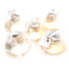 New Lot of 5 S&W TSW-2Z Steel Level-It Leveling Mount, 1/2in-13 Thread ø1-7/8in Base