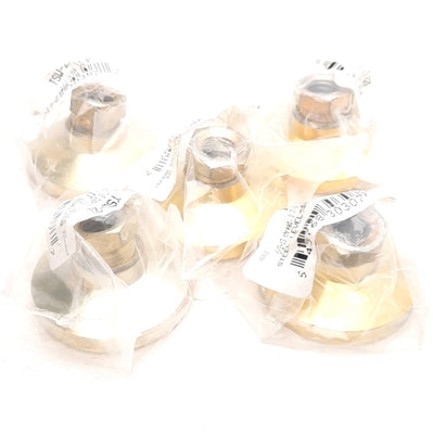 New Lot of 5 S&W TSW-2Z Steel Level-It Leveling Mount, 1/2in-13 Thread ø1-7/8in Base