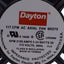 Used Lot of 2 Dayton 6KD75 Axial AC Fan, 120mm, 115VAC, 3150RPM, 117 CFM