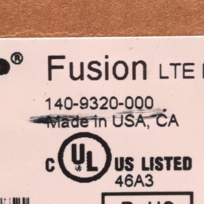 New CalAmp 140-9320-000 Fusion LTE Router, B13 700MHz, 10-30VDC, 460mA, Verizon GPS