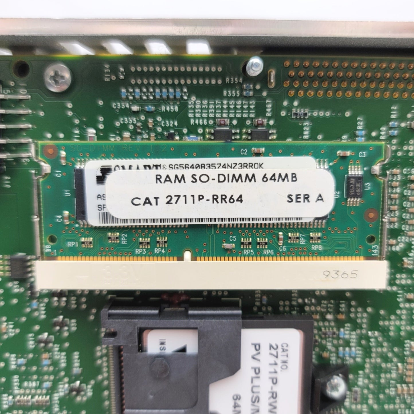 Used Allen Bradley 2711P-RP1 Ser G PanelView Plus Logic Module 24VDC, 64MB RAM