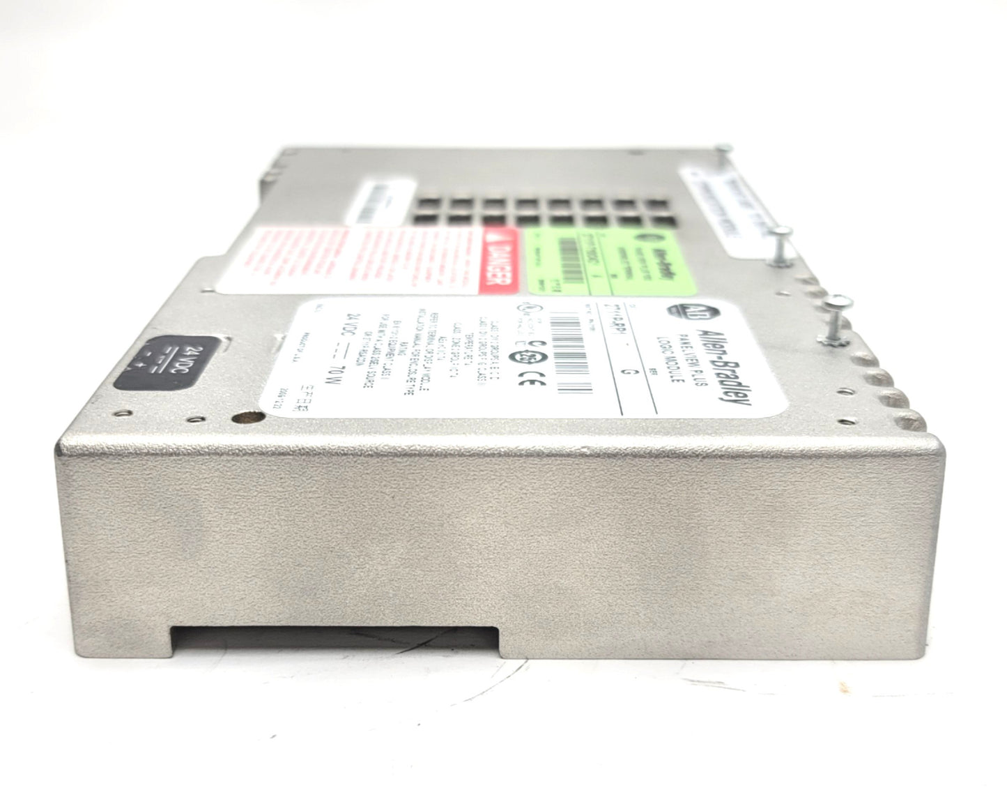 Used Allen Bradley 2711P-RP1 Ser G PanelView Plus Logic Module 24VDC, 64MB RAM